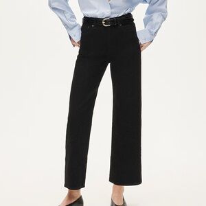 J. Crew Slim Wide Jean Size 34 Black